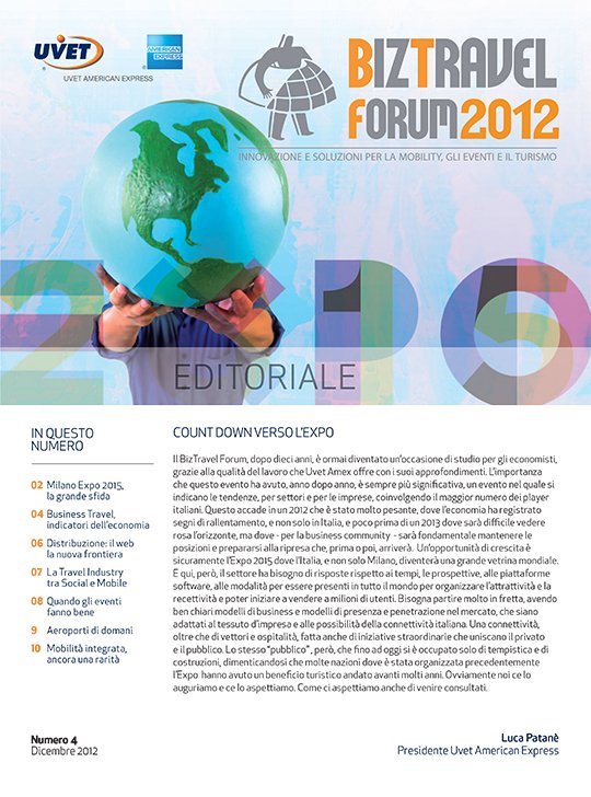 BizTravel Magazine Dicembre 2012